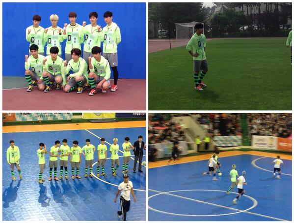 OFFROAD05's tweet photo. 지난 월요일 우리의 리오 군이 오프로드 대표로 <아이돌 풋살 월드컵>에 출전했어요..방송은 MBC TV에서 월드컵 전날 예정..^^ (6월12일 경) http://t.co/VaCQ5BwViy