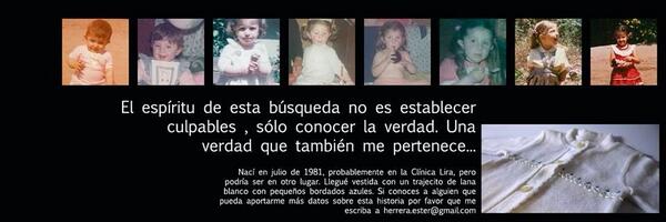 davilakro's tweet photo. UN RT PUEDE AYUDAR A ESTA CHILENA A CONOCER SU VERDAD @BuscoDatos @dondatito @SrDatos @ndatos http://t.co/Gn0Yxd0vpl