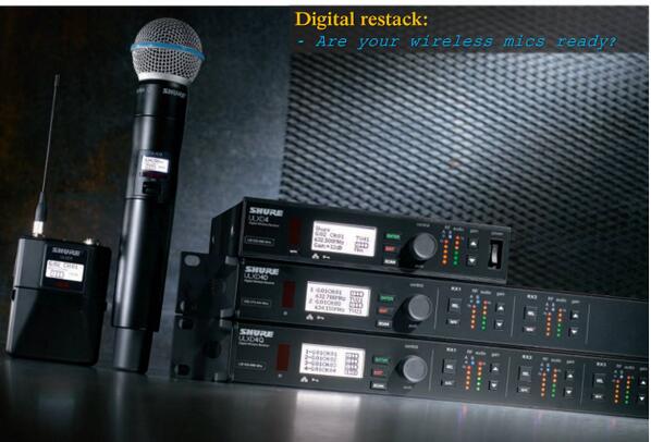 TurramurraMusic's tweet image. Use wireless gear in Australia? Ready for the re-stack? Call us to make sure you&apos;re prepared #wireless #restack #sm58