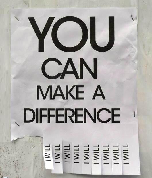 You can