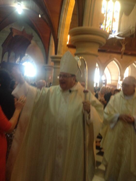 Shayne_Bennett's tweet photo. Rockhampton Diocese welcomes their new Bishop. http://t.co/B06dYx9y7K