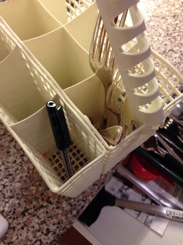 Goosecody's tweet image. Of the weirder things I've encountered in a dishwasher this probably takes the title..@JCooney09 #ItsClean 😂