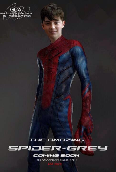 greysoncheezy's tweet photo. @greysonchance spider-grey.       
© GCA http://t.co/zh6BQGl1wf