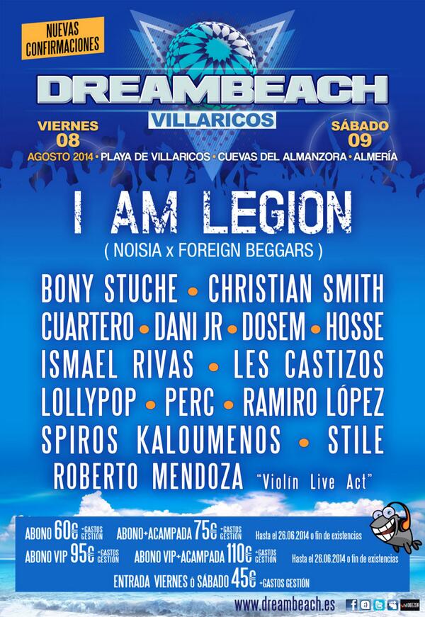 DreambeachFest's tweet photo. Nuevos nombres... y #GoVillaricos http://t.co/AvTecwDsNI