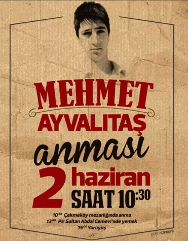 Berkin_Elvan's tweet photo. #MehmetAyvalıtaş ı anıyoruz. 2 Haziran 2014 ... http://t.co/JGWoypmlxi