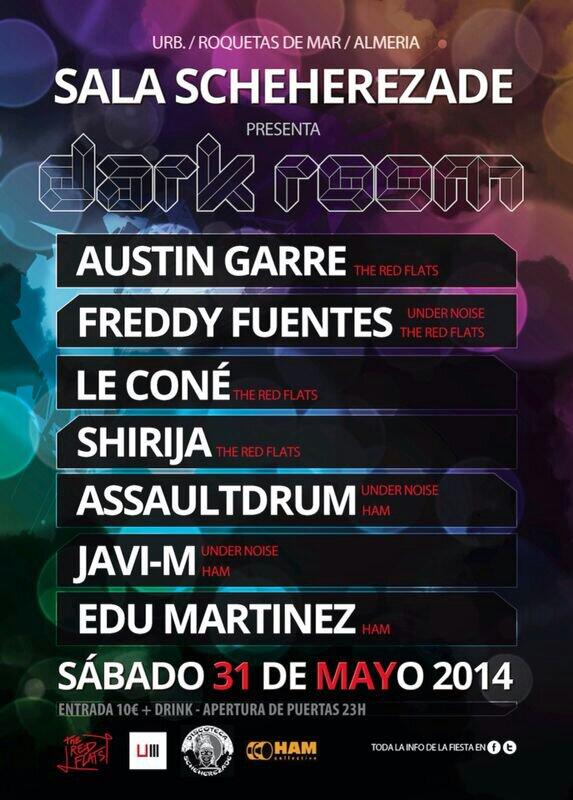 AInternalVacuum's tweet photo. Pues al final showcase completo de the red flats.@AustinGarre  confirmación de última hora.Este sábado arde Roquetas. http://t.co/u84LEF8fqH