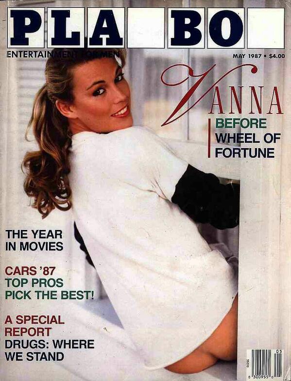 Vanna White on cover of. 