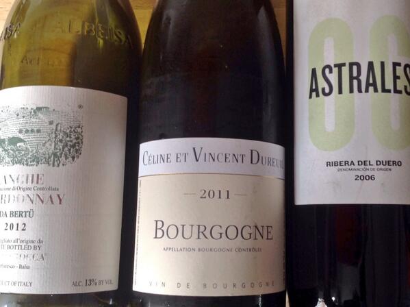 #albinorocca #dureuil of #astrales .... Piemonte, Bourgogne of Ribera del Duero .... Keuzestresss :-)