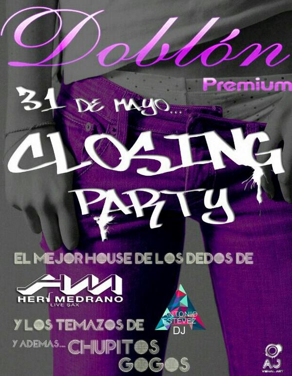 doblonpremiun's tweet photo. No te lo puedes perder , este sábado cerramos temporada con @elparri @doblonpremiun @amestevez32 @pepepele77 http://t.co/reINvW2OeQ