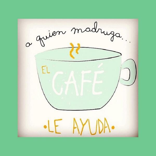 Lo bueno es que es casi Viernes!! Buenos díass ☕️☕️