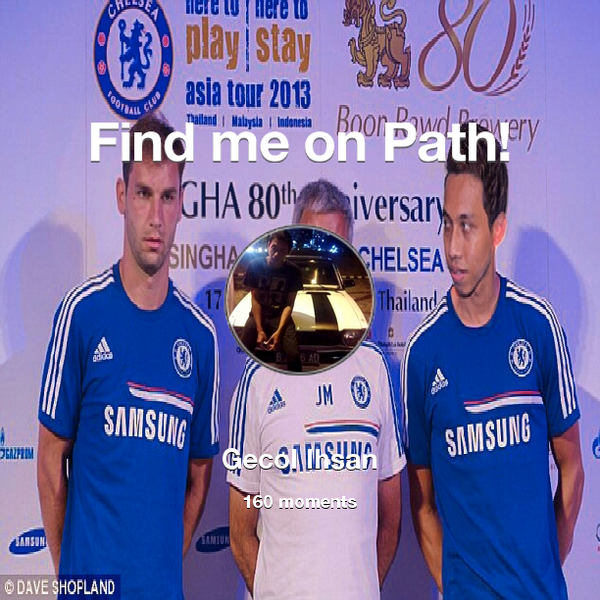 ihsangecol's tweet photo. I've shared 160 memories with my friends on #Path - see them now at http://t.co/7ivPr8mQ6H! #thepersonalnetwork http://t.co/pzHxgzZrm9