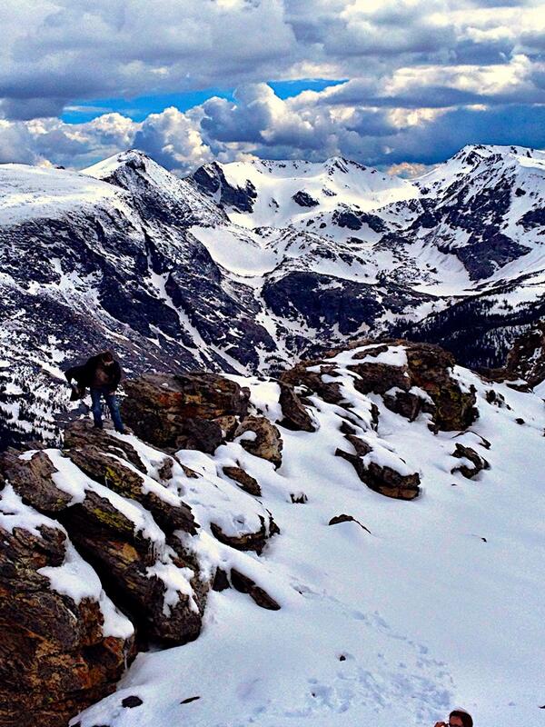 davidbarlow411's tweet photo. 12,400 feet on the alpine tundra of Rocky Mountain National Park. http://t.co/aVTx7sfevi