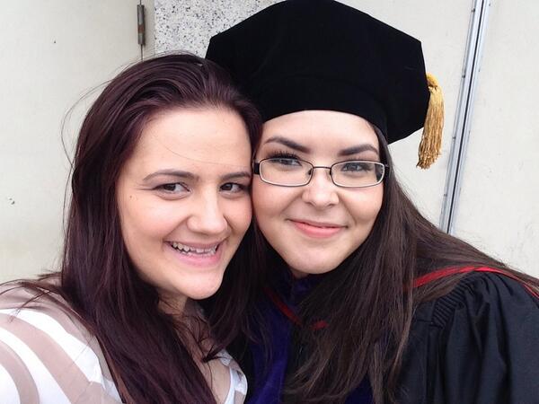MarisaPizz's tweet photo. @Jaclynhill Can you congratulate my sister @JPizzarro45 on her Law School graduation!  She is a HUGE fan!!! 👍🎓😃 http://t.co/DbhUivGvcq