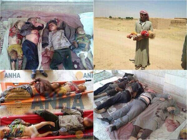 ThomasVLinge's tweet image. #Rojava: #ISIS terrorists have killed over a dozen kurdish civilians in Teleliye. #DefendKurdsInRojava