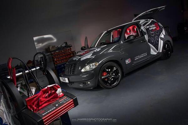 G7Direct's tweet image. Thanks to everybody for supporting us at the mod nationals Peterborough , with our cerwin vega pt cruiser demo car!!