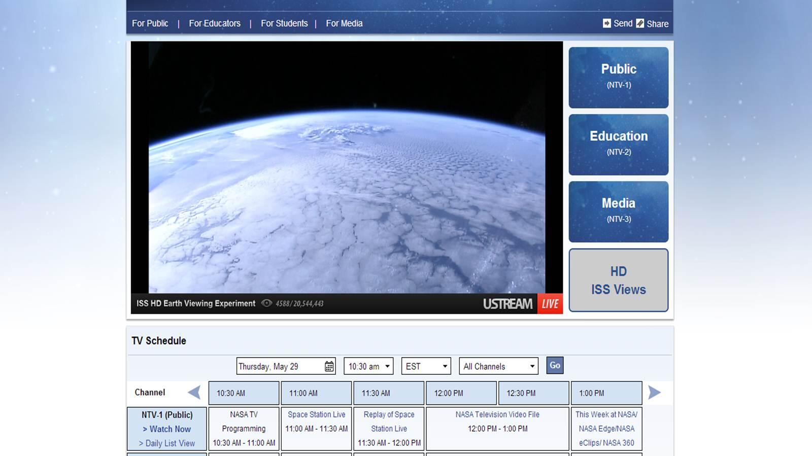 Nasa Rtv Nasa Tv Channel Line Up The Weather Channel Wikipedia