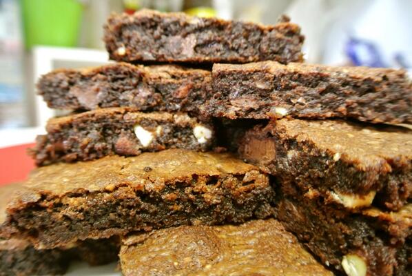 Dem Vater zum #Vatertag nur das beste --> #brownie #rezept bit.ly/1jTsjM1 #gf #glutenfrei #glutenfree