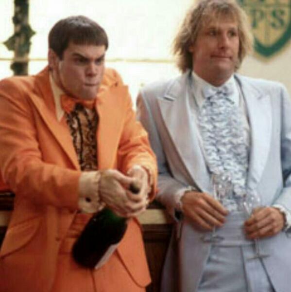 Alphenberg's tweet photo. These dudes make my day!! #DumberAndDumber http://t.co/YAsTCgnkPY