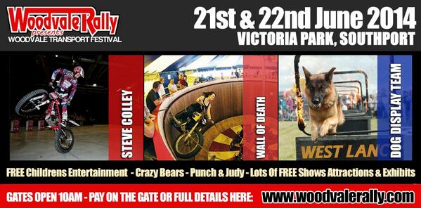 WoodvaleRally's tweet photo. Not Long Now -  Woodvale Rally Transport Festival 21st &amp; 22nd June Book Now: http://t.co/WrsKxvO6BH http://t.co/gMGOrYFZHV