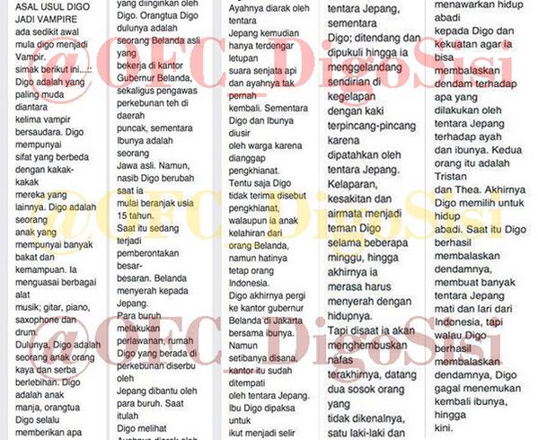 boengamavvar's tweet image. Baca nih!! Asal usul digo menjadi vampire. cc: @alysyarief @aliando26