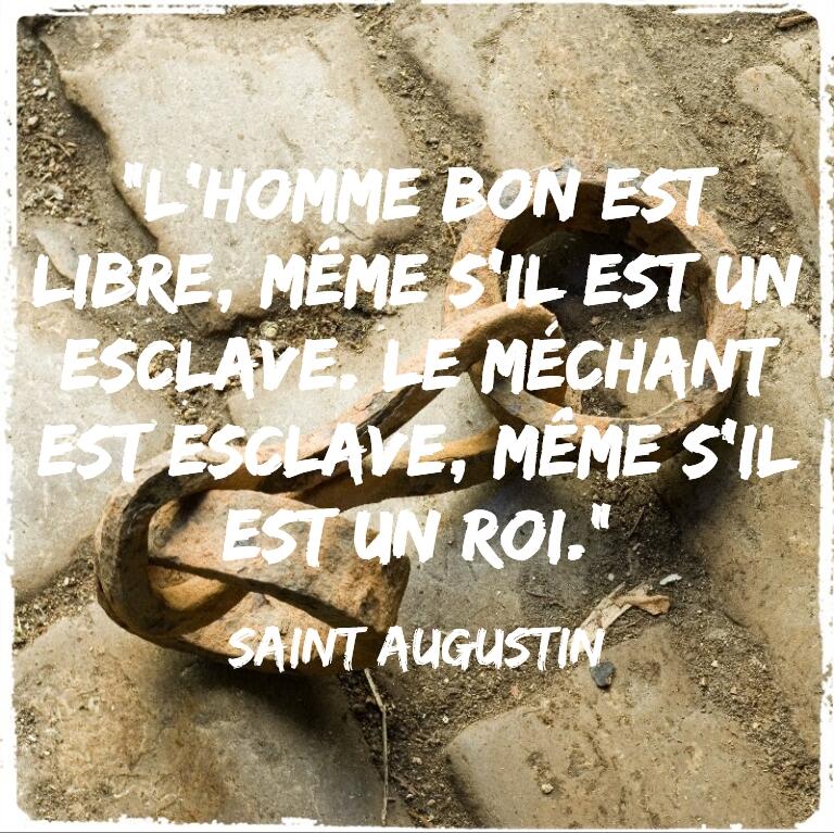 Citations De Saints L Homme Bon Est Libre Meme S Il Est Un Esclave Le Mechant Est Esclave Meme S Il Est Un Roi Citation Http T Co Sxowb0glj7 Twitter