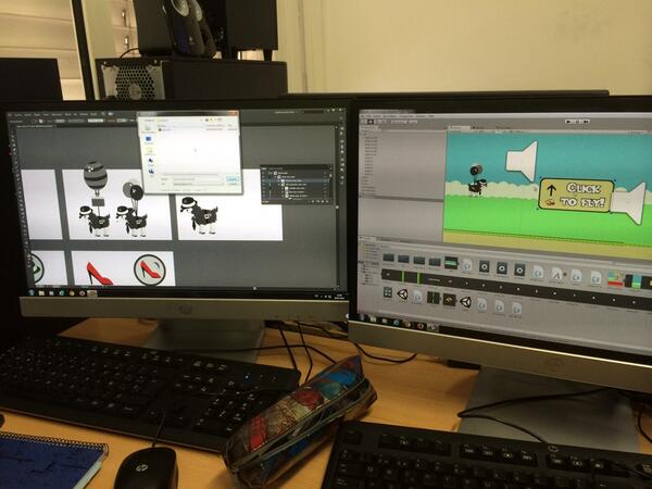 glucosastudio's tweet photo. Nuestro juego va tomando forma http://t.co/COL8049YRO