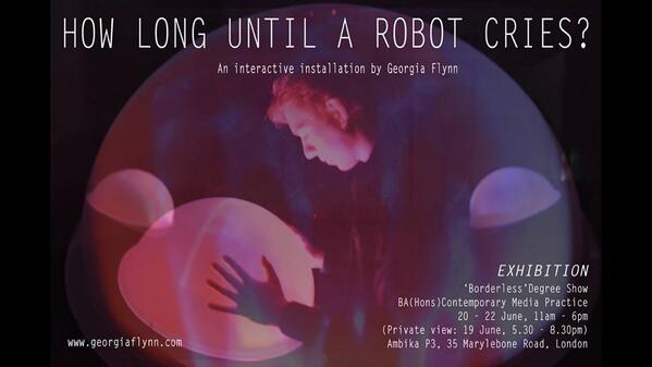 borderless14's tweet photo. An interactive installation that gives you the power to make robots jealous! By @GeorgePorge13 will be exhibiting! http://t.co/nNU1DE8cu4