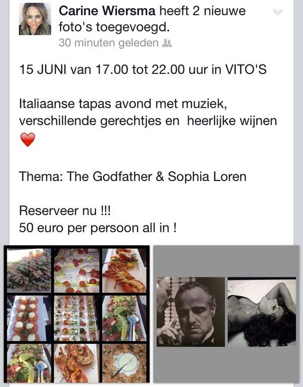 Avondje Vito's !!!! Please RT