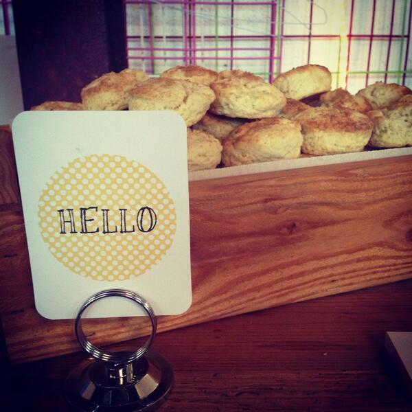 Freshly baked scones, @FinerGrind and creative wisdom from Caleb Chancey <a href="/soundandpage/">Sound & Page</a> this am @BhamCRT