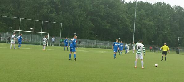 rksvnuenen's tweet photo. RKSV Nuenen in de finale op doelsaldo na de 2-1 overwinning op Genk en het gelijke spel van Desportivo Brasil http://t.co/pB68nPk2P9