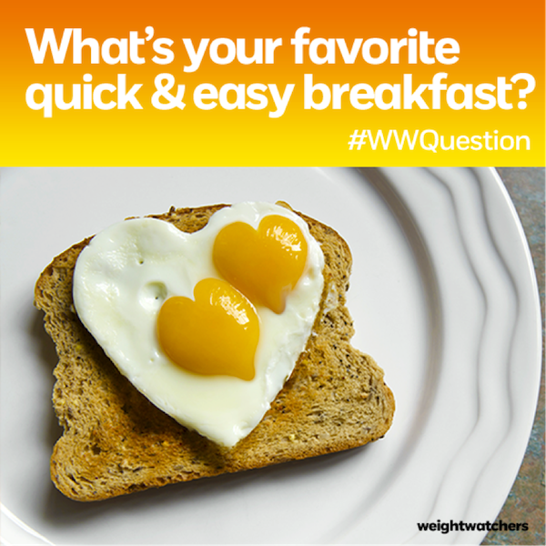 ww_us's tweet photo. Got a recipe so easy you can make it before you’ve had your coffee? Share it with us using #WWQuestion! http://t.co/XxEN1KXDJL