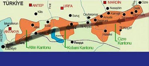 Hevallo's tweet image. TURKEY, ISIS, ASSAD, KDP, all attack Kurds in Rojava! It's time to #DefendKurdsInRojava #TwitterKurds