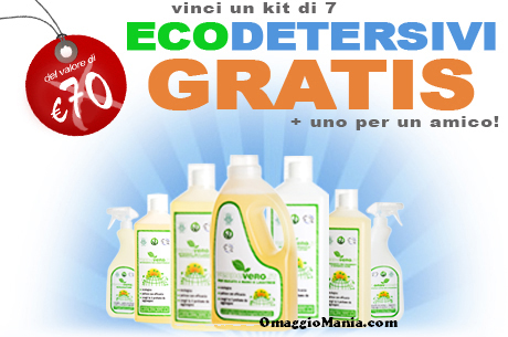 Vinci un kit di eco detersivi #VerdeVero <a href="/detersivibio/">Verdevero.it</a> >>> bit.ly/1pnqzNT <<<
