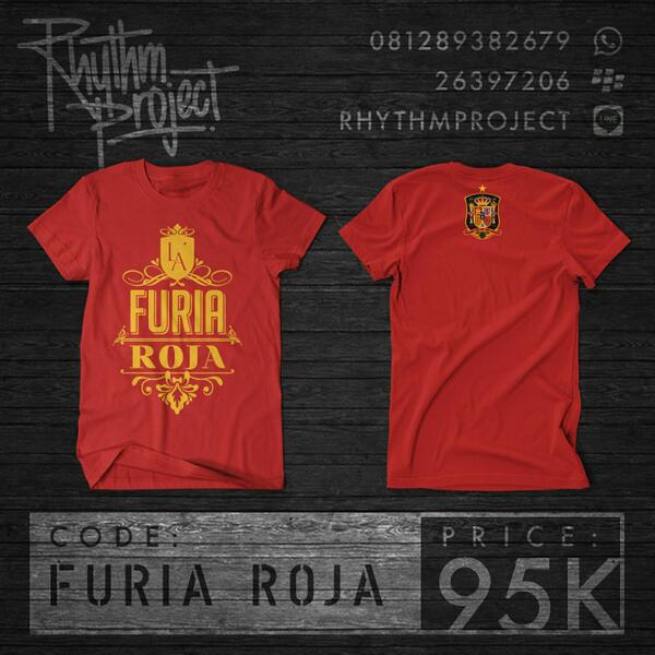 rhythm_project's tweet image. La Furia Roja | 55k | Grab it fast! For stock and size please contact us.