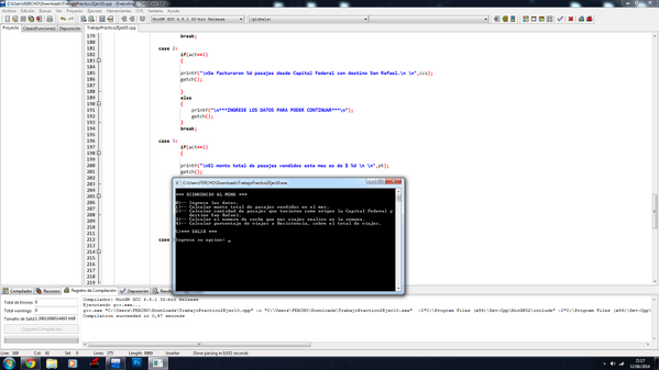 skinnyuseless's tweet image. Hola, putos.

#ProgramaciónEstructurada #TrabajoPráctico