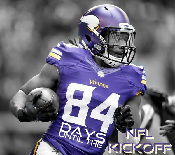NFLRT's tweet photo. 84 DAYS UNTIL THE NFL KICKOFF!!! http://t.co/ni77D9vIwd