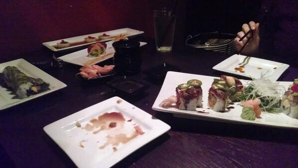 chefwesleyadams's tweet photo. Pices sushi http://t.co/TuLOljLHHx