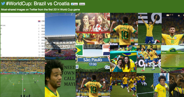 XData's tweet photo. See the most-viral #BrazilvsCroatia photos on Twitter #WorldCup 

http://t.co/ILOz85JEoY http://t.co/eZIj3TKpLT