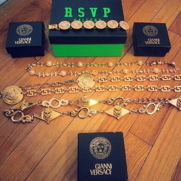 r-js.com/1lf5RIw #vintage Gianni #versace very rare pieces come check us out @ #designerminds #archives #...