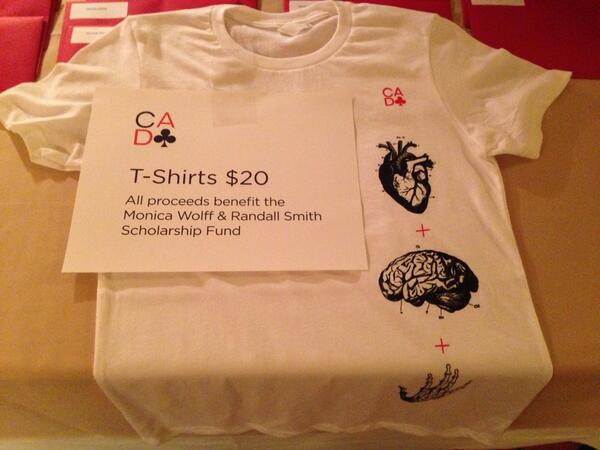 jonfenwick's tweet image. Get a t-shirt and support the CADC scholarship fund #CADCawards @thecadc