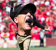 UnFactoids's tweet image. The new 49ers mascot is revealed.
The Screaming Harbaugh.
#UnFactoid
