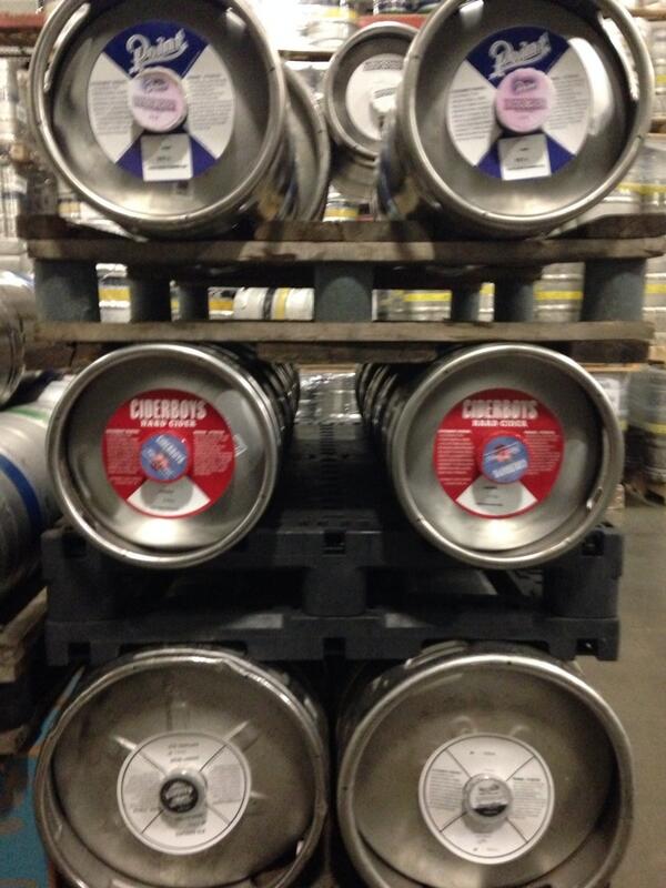 DamianDohr's tweet photo. All stacked and ready for milwaukee beer lovers, sat. Bayshore mall http://t.co/O4gEVg4rBx
