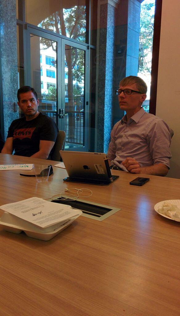 aly_gal's tweet image. VTA talks to #codeForSanJose about civic hacking and how they can make VTA better