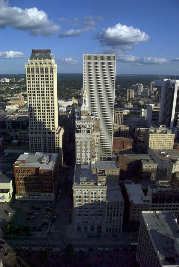 View from BOK earlier #TOTTulsa