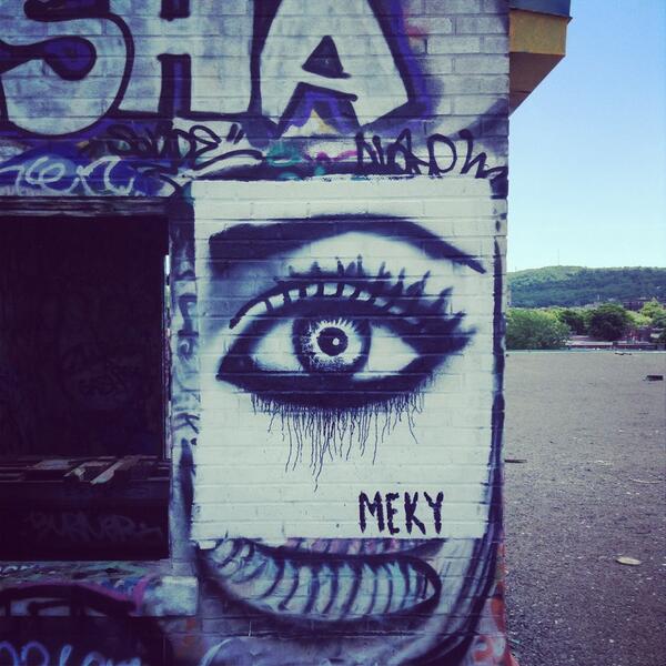 MekyOttawa's tweet photo. #mywork #streetart #graffiti http://t.co/TtwEWZcutB