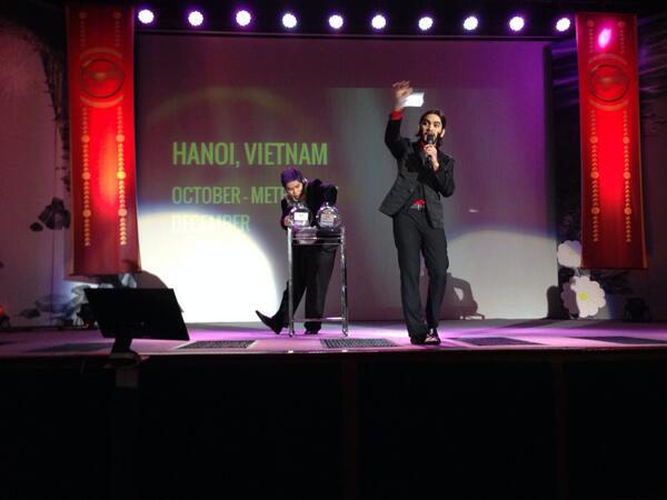 Now raffling off the city of Hanoi, Vietnam - @ our Sender Games Ten Days Mission Festival