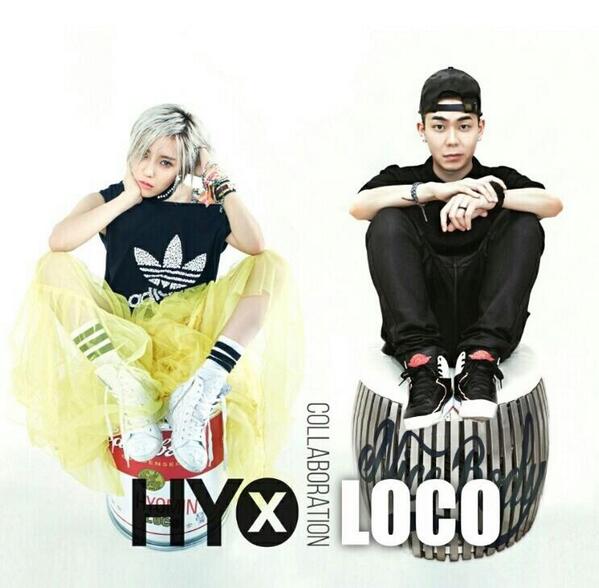 AOMGOFFICIAL's tweet photo. [NOTICE] [#LOCO] HY X LOCO @locogocrazy #AOMG http://t.co/VyClKFhhHw