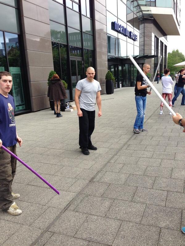 GarrettRWang's tweet photo. I was snapping pics unnoticed until this point:) @fedcon #LightSaberWorkshop #fedcon2014 http://t.co/3oyVLH6OJh