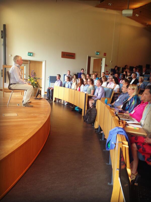 ValuesCentre's tweet image. #Mindfulness helps us not to become overloaded and stuck. @olaschenstrom at #cttvalues #values