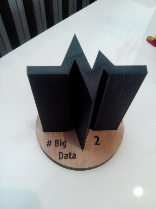 clementbaudy's tweet photo. Le trophée d'@anyFetch pour être arrivé 2eme au @LePulseContest #bigData ! http://t.co/prSSauZhML